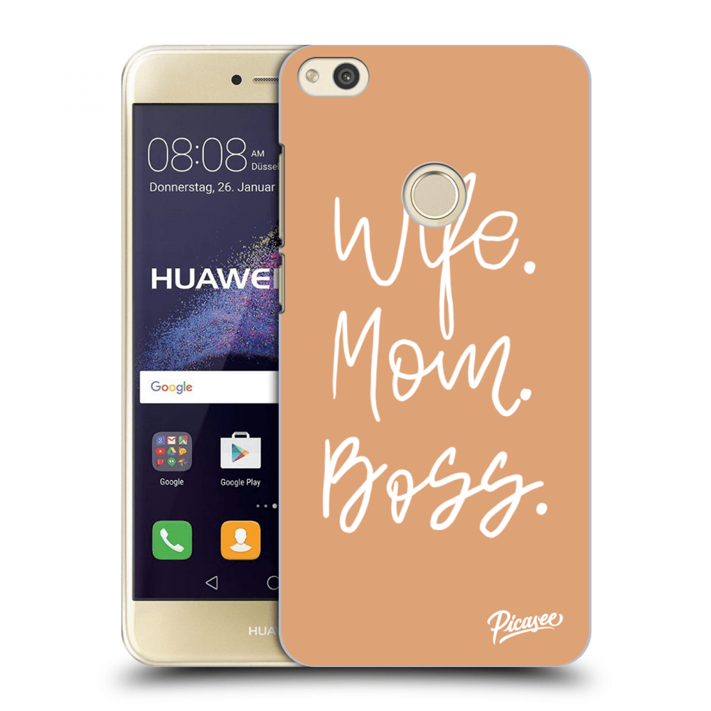 Picasee átlátszó szilikon tok az alábbi mobiltelefonokra Huawei P9 Lite 2017 - Boss Mama