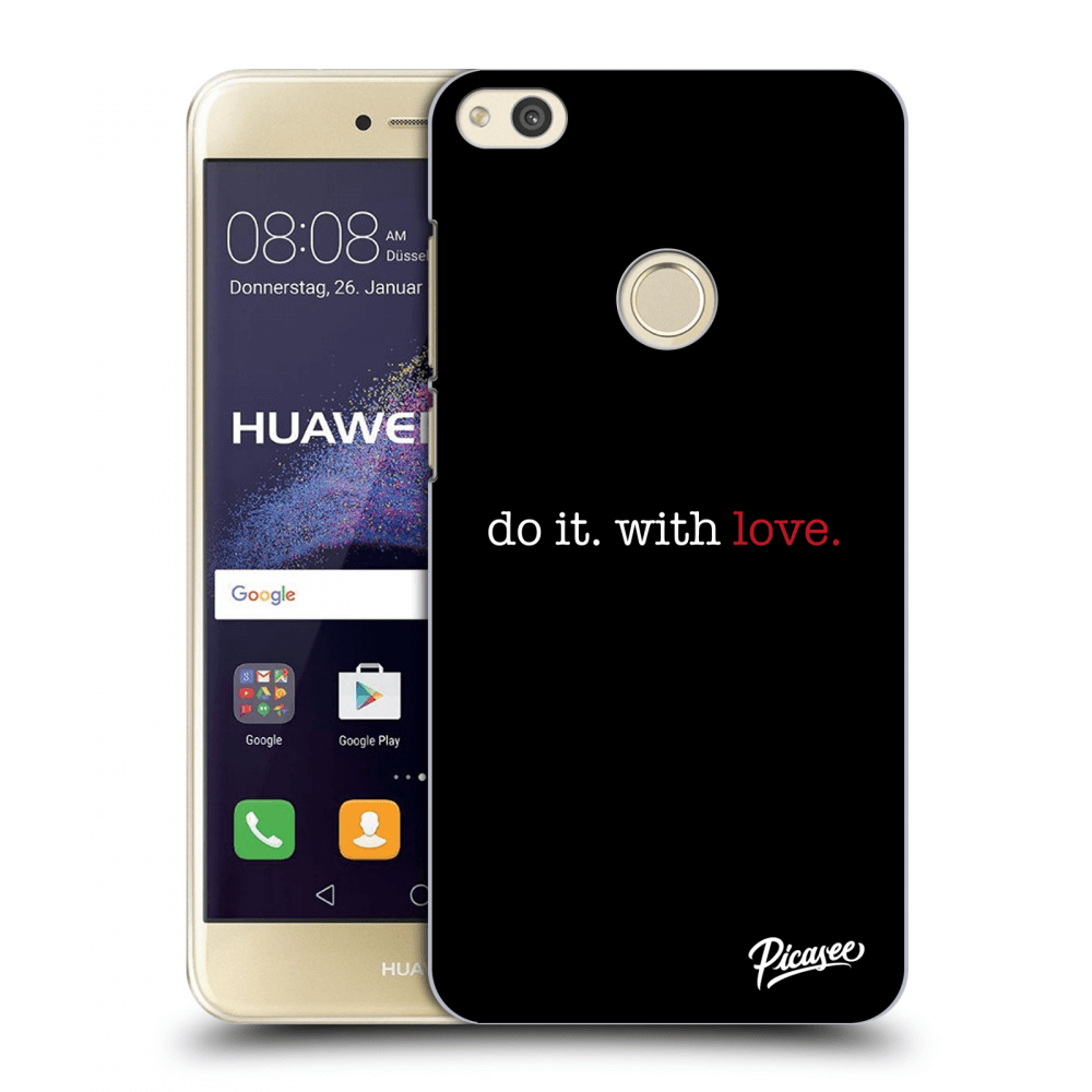 Picasee átlátszó szilikon tok az alábbi mobiltelefonokra Huawei P9 Lite 2017 - Do it. With love.