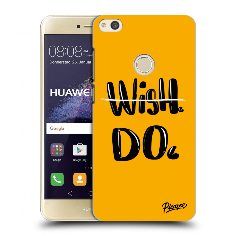 Picasee átlátszó szilikon tok az alábbi mobiltelefonokra Huawei P9 Lite 2017 - Wish Do