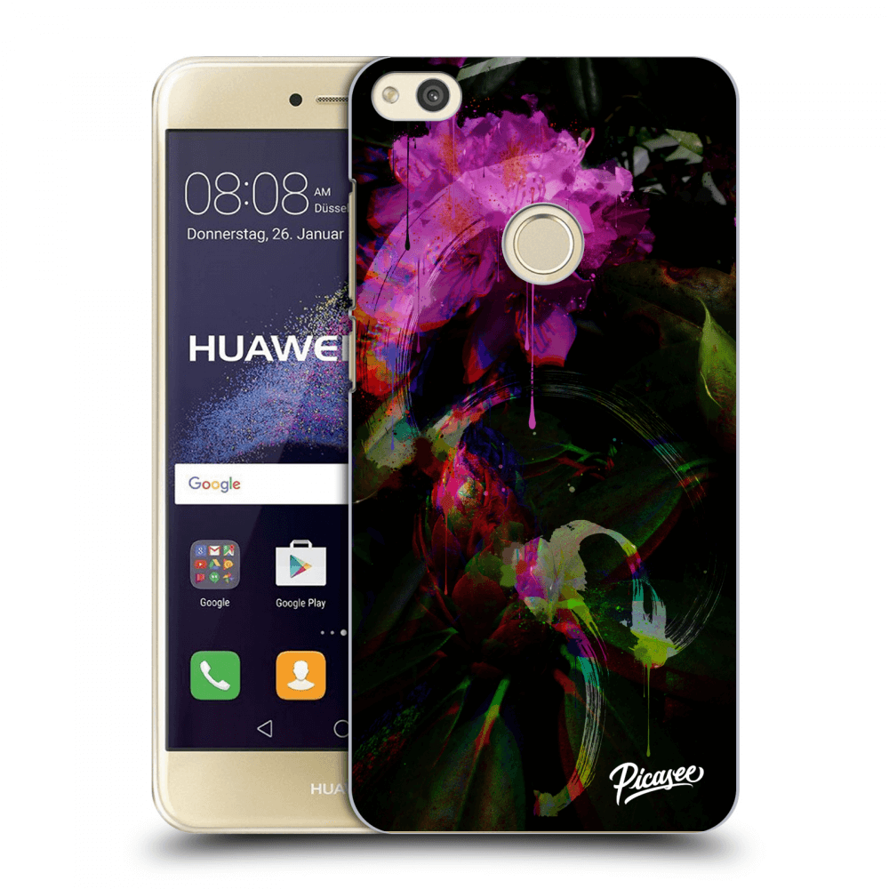 Picasee átlátszó szilikon tok az alábbi mobiltelefonokra Huawei P9 Lite 2017 - Peony Color