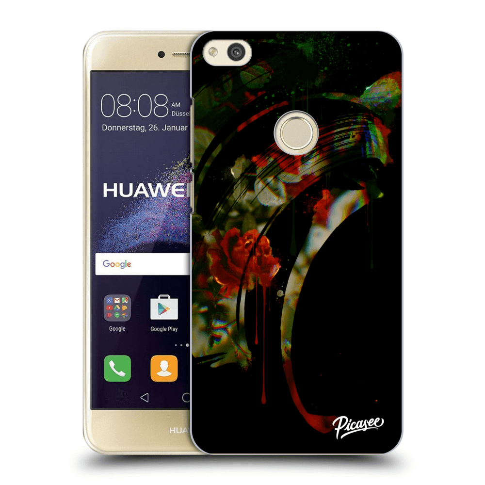 Picasee átlátszó szilikon tok az alábbi mobiltelefonokra Huawei P9 Lite 2017 - Roses black