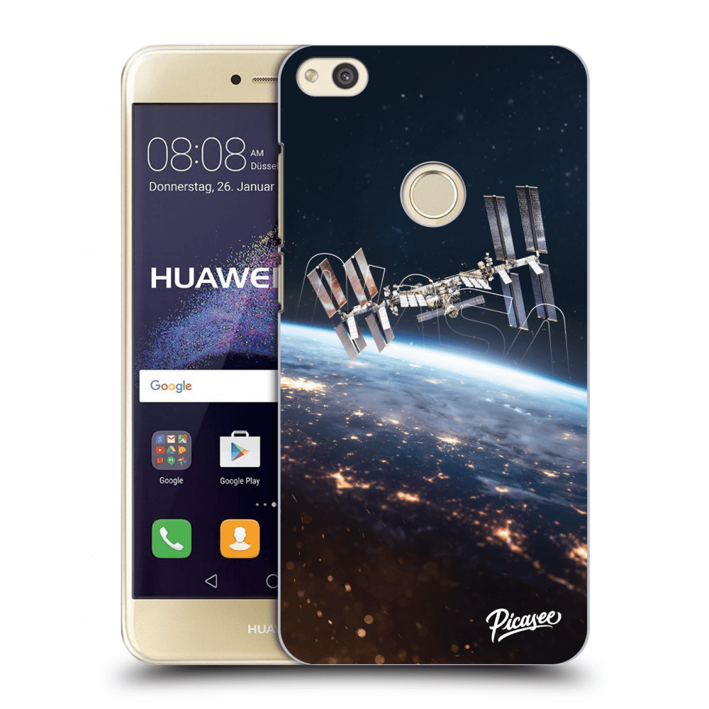Picasee átlátszó szilikon tok az alábbi mobiltelefonokra Huawei P9 Lite 2017 - Station