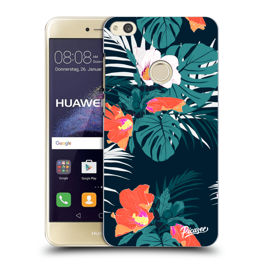Picasee átlátszó szilikon tok az alábbi mobiltelefonokra Huawei P9 Lite 2017 - Monstera Color