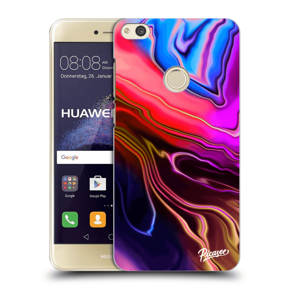 Picasee átlátszó szilikon tok az alábbi mobiltelefonokra Huawei P9 Lite 2017 - Electric