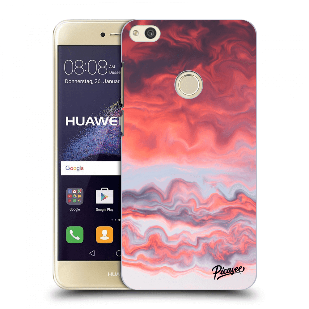 Picasee átlátszó szilikon tok az alábbi mobiltelefonokra Huawei P9 Lite 2017 - Sunset
