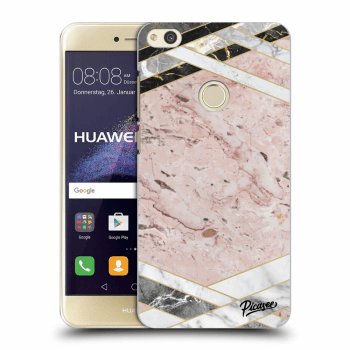 Tok az alábbi mobiltelefonokra Huawei P9 Lite 2017 - Pink geometry