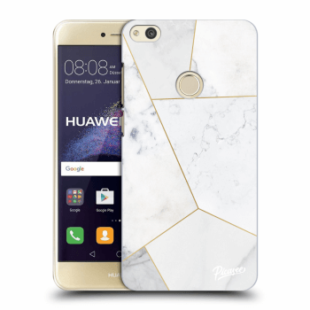 Tok az alábbi mobiltelefonokra Huawei P9 Lite 2017 - White tile