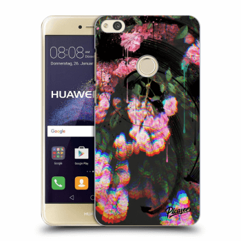 Picasee átlátszó szilikon tok az alábbi mobiltelefonokra Huawei P9 Lite 2017 - Rosebush black
