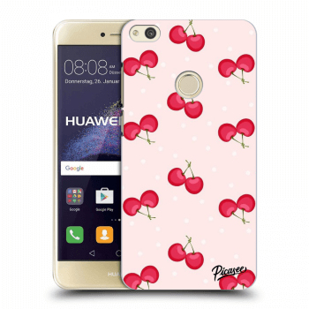 Picasee átlátszó szilikon tok az alábbi mobiltelefonokra Huawei P9 Lite 2017 - Cherries