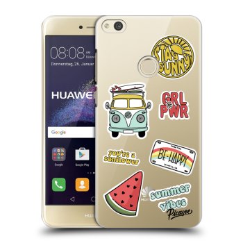 Picasee átlátszó szilikon tok az alábbi mobiltelefonokra Huawei P9 Lite 2017 - Summer