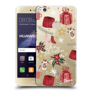 Picasee átlátszó szilikon tok az alábbi mobiltelefonokra Huawei P9 Lite 2017 - Christmas