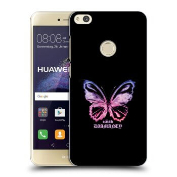 Picasee átlátszó szilikon tok az alábbi mobiltelefonokra Huawei P9 Lite 2017 - Diamanty Purple