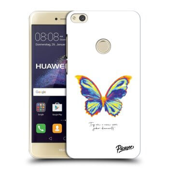 Picasee átlátszó szilikon tok az alábbi mobiltelefonokra Huawei P9 Lite 2017 - Diamanty White