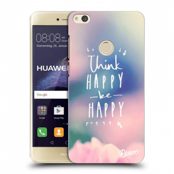Picasee átlátszó szilikon tok az alábbi mobiltelefonokra Huawei P9 Lite 2017 - Think happy be happy