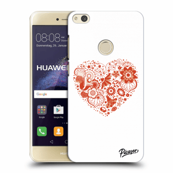 Picasee átlátszó szilikon tok az alábbi mobiltelefonokra Huawei P9 Lite 2017 - Big heart