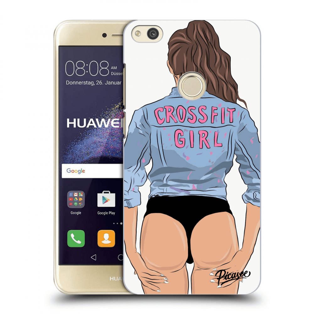 Picasee átlátszó szilikon tok az alábbi mobiltelefonokra Huawei P9 Lite 2017 - Crossfit girl - nickynellow