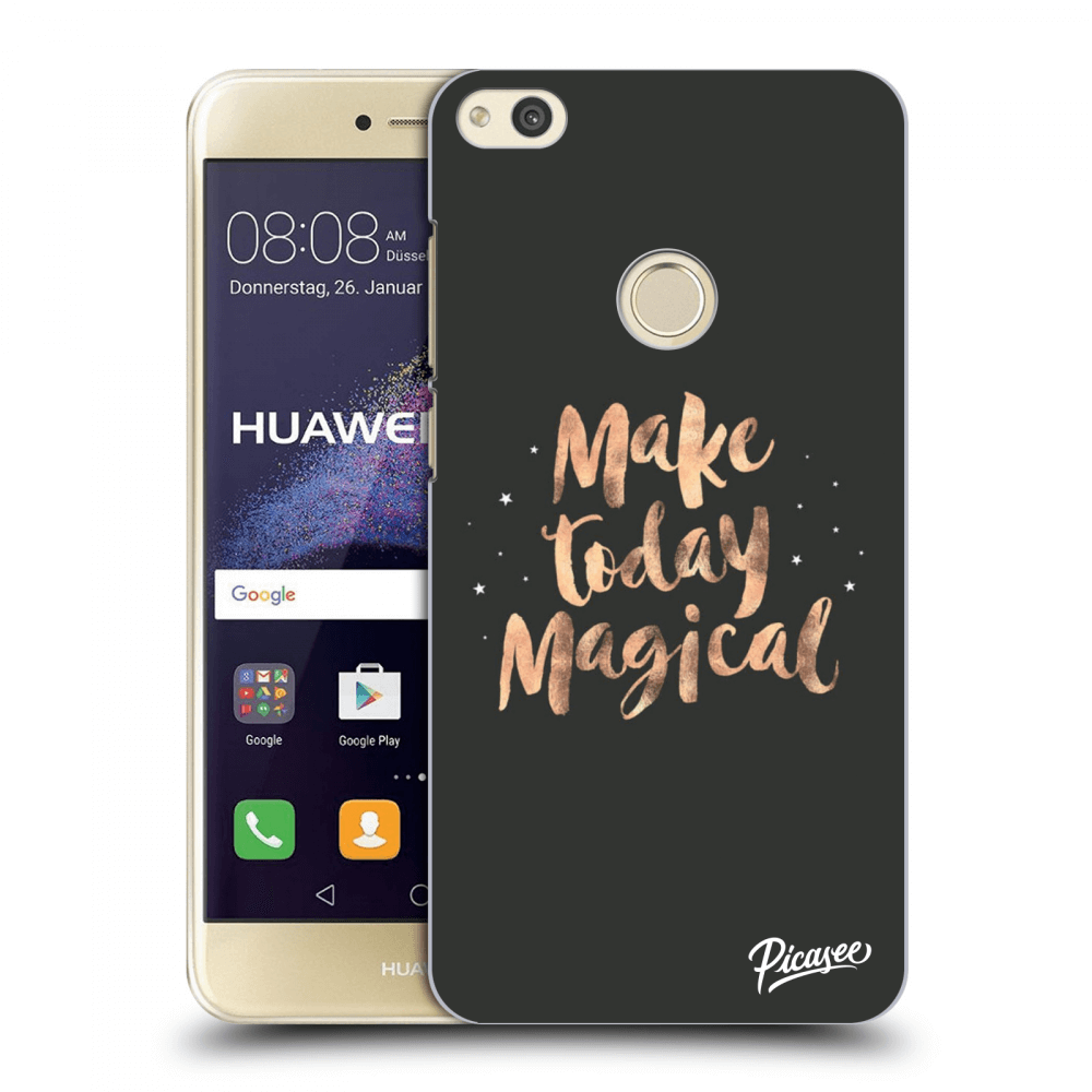 Picasee átlátszó szilikon tok az alábbi mobiltelefonokra Huawei P9 Lite 2017 - Make today Magical