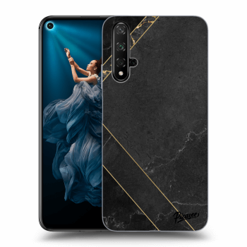 Szilikon tok erre a típusra Honor 20 - Black tile