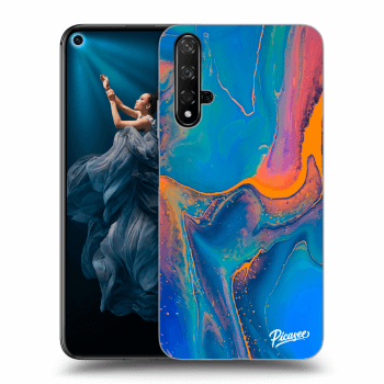 Szilikon tok erre a típusra Honor 20 - Rainbow