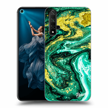 Szilikon tok erre a típusra Honor 20 - Green Gold