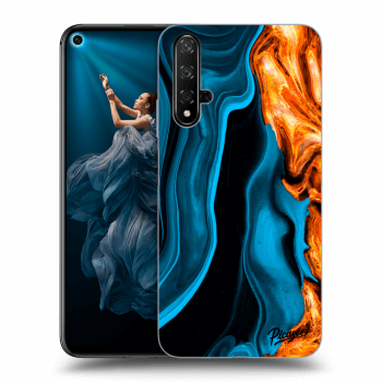 Szilikon tok erre a típusra Honor 20 - Gold blue