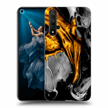 Szilikon tok erre a típusra Honor 20 - Black Gold