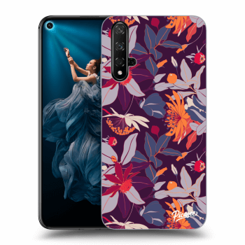 Szilikon tok erre a típusra Honor 20 - Purple Leaf