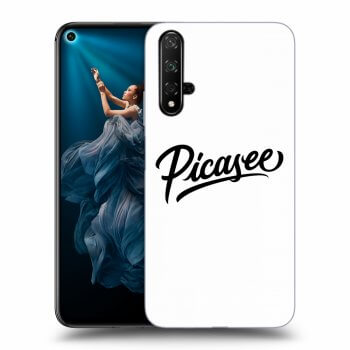 Szilikon tok erre a típusra Honor 20 - Picasee - black