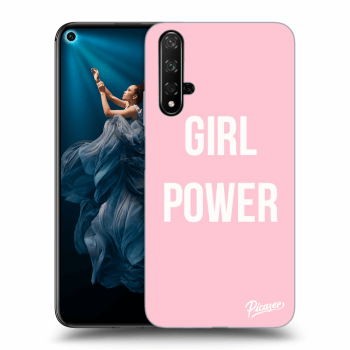 Picasee átlátszó szilikon tok az alábbi mobiltelefonokra Honor 20 - Girl power