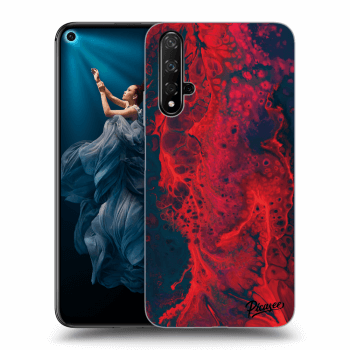 Szilikon tok erre a típusra Honor 20 - Organic red