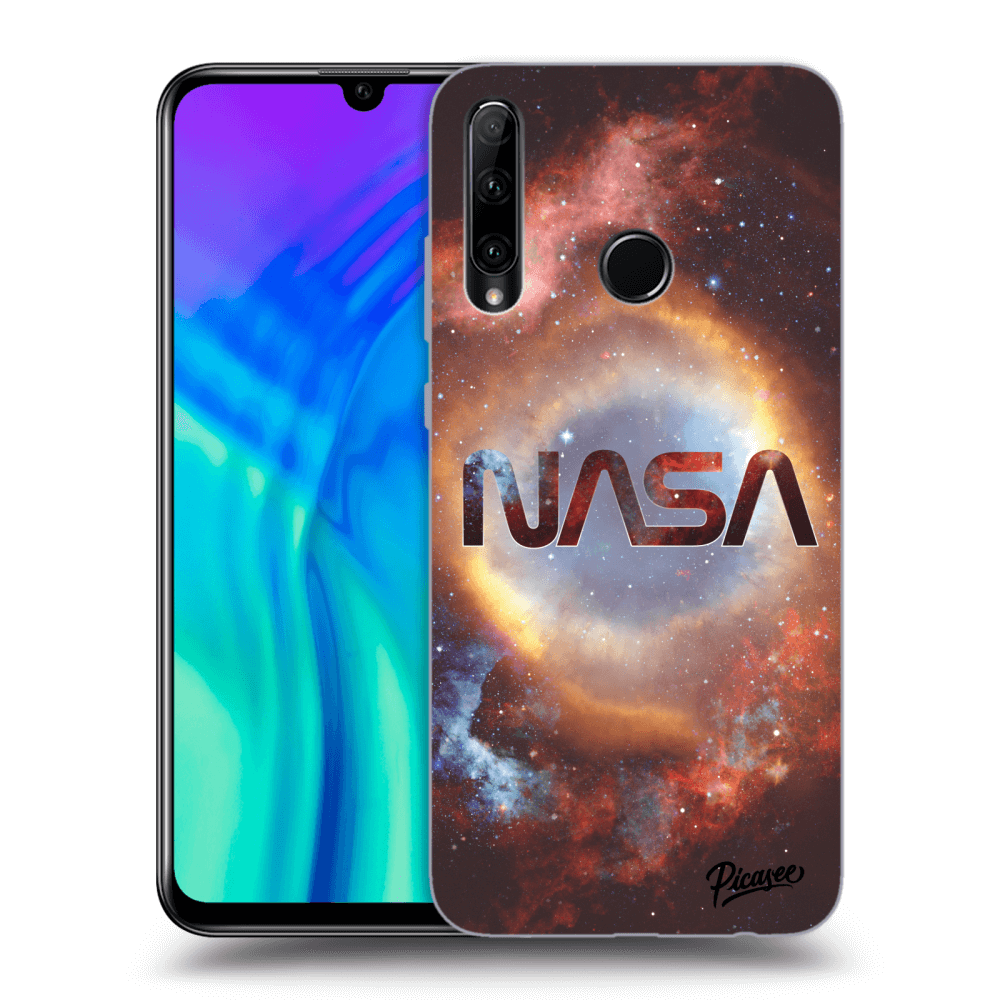 Picasee fekete szilikon tok az alábbi mobiltelefonokra Honor 20 Lite - Nebula