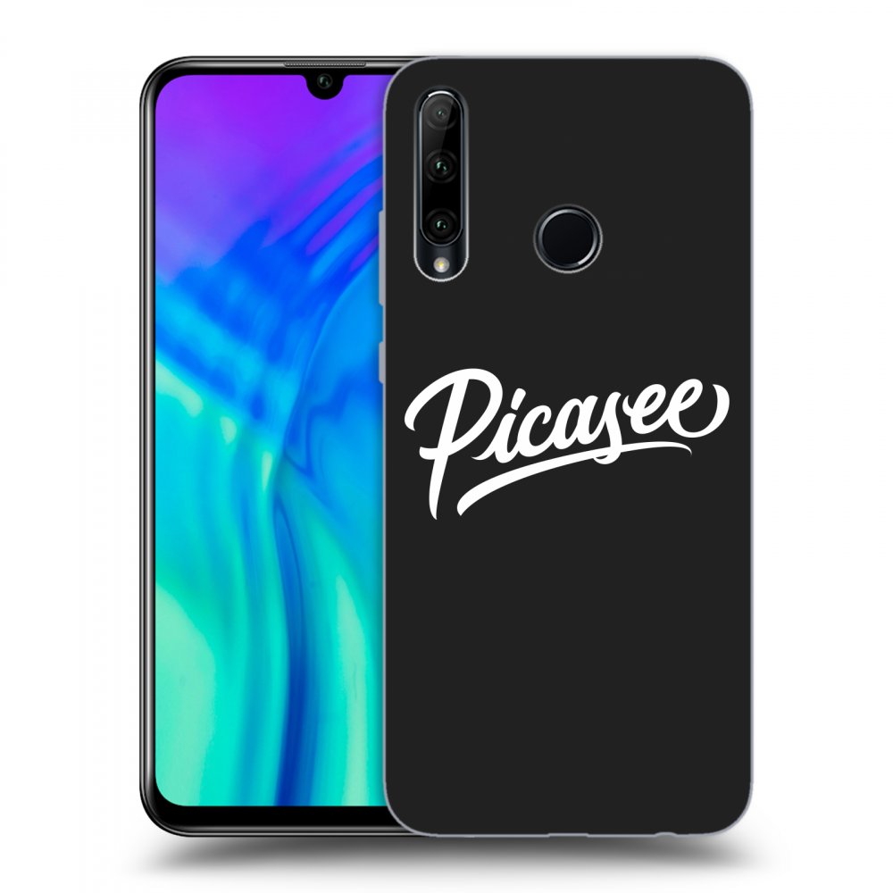 Picasee fekete szilikon tok az alábbi mobiltelefonokra Honor 20 Lite - Picasee - White