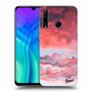 Szilikon tok erre a típusra Honor 20 Lite - Sunset