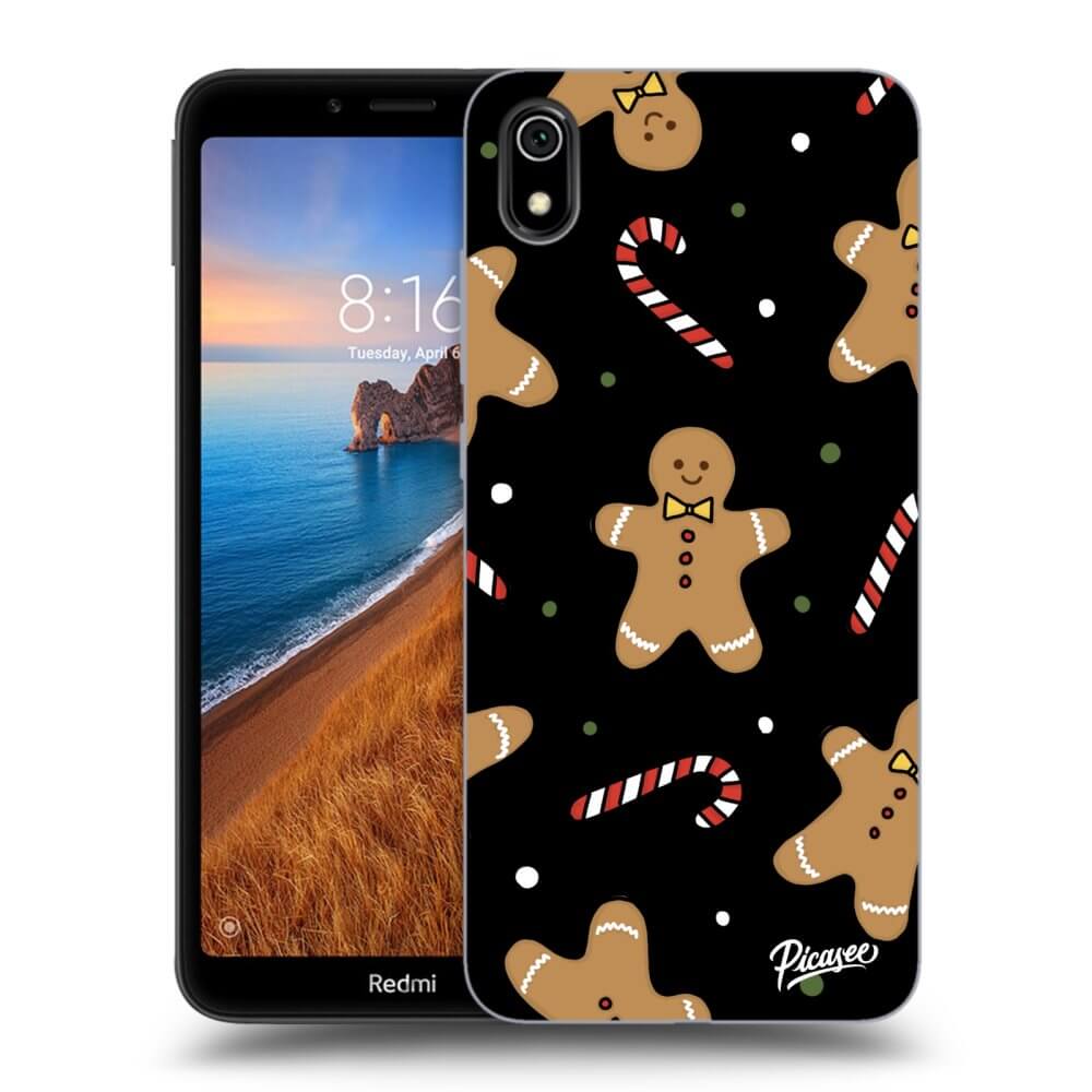 Picasee fekete szilikon tok az alábbi mobiltelefonokra Xiaomi Redmi 7A - Gingerbread