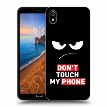 Szilikon tok erre a típusra Xiaomi Redmi 7A - Angry Eyes - Transparent