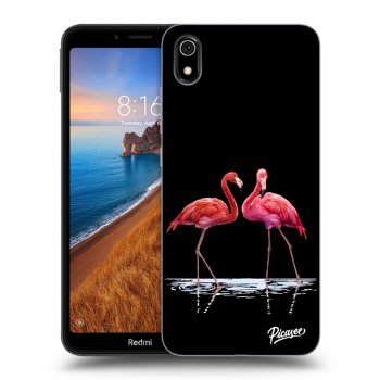 Szilikon tok erre a típusra Xiaomi Redmi 7A - Flamingos couple