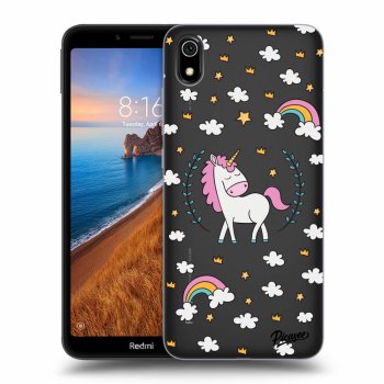 Picasee átlátszó szilikon tok az alábbi mobiltelefonokra Xiaomi Redmi 7A - Unicorn star heaven