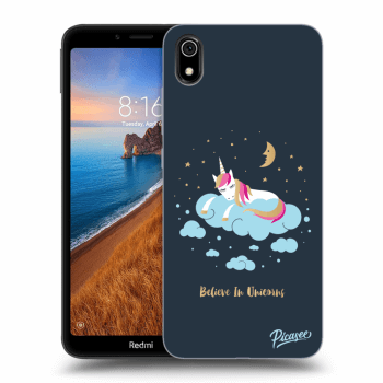 Picasee átlátszó szilikon tok az alábbi mobiltelefonokra Xiaomi Redmi 7A - Believe In Unicorns