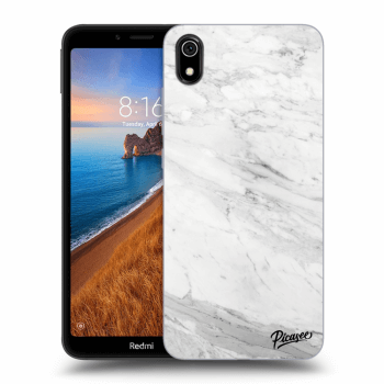 Picasee átlátszó szilikon tok az alábbi mobiltelefonokra Xiaomi Redmi 7A - White marble