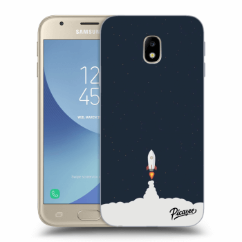 Picasee átlátszó szilikon tok az alábbi mobiltelefonokra Samsung Galaxy J3 2017 J330F - Astronaut 2