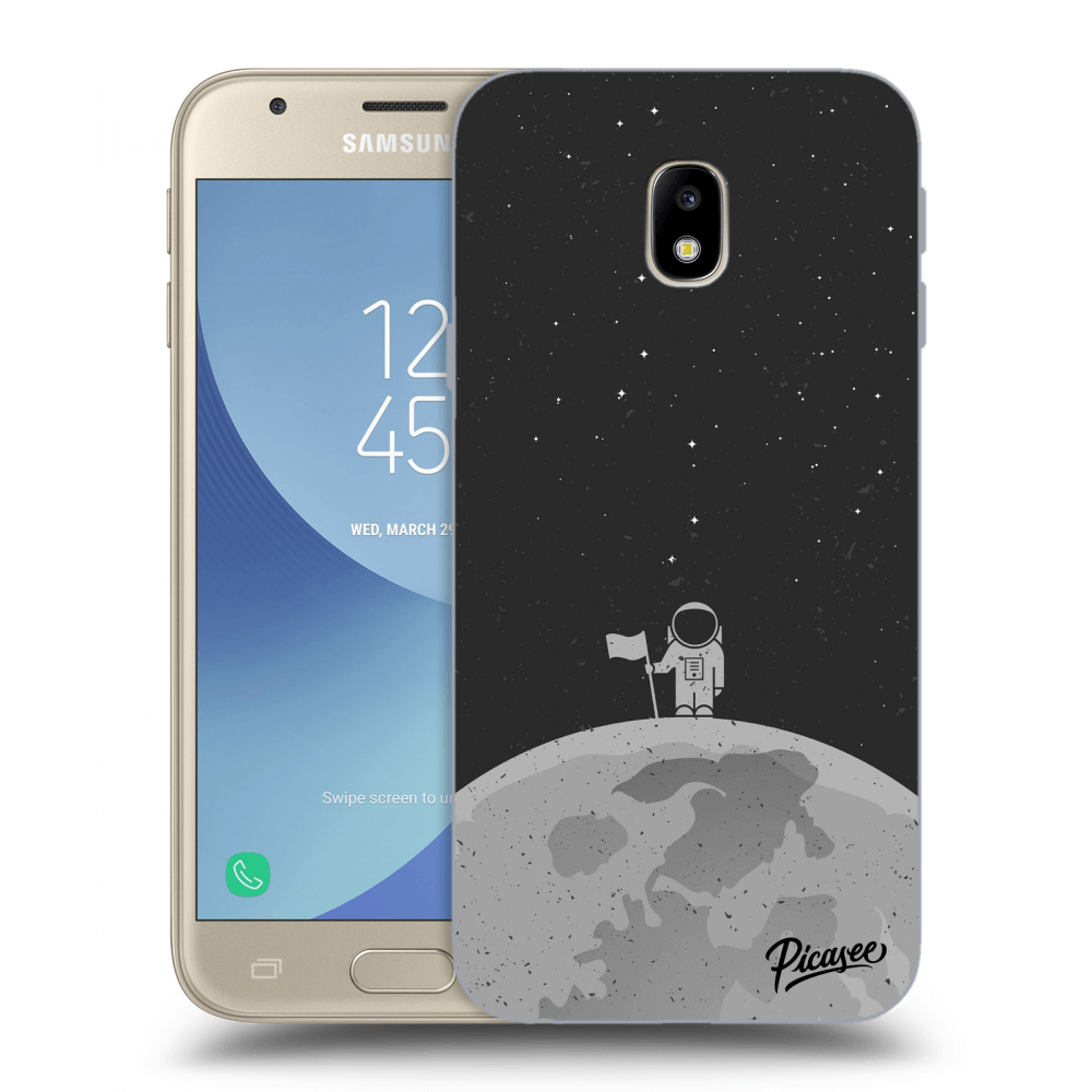 Picasee átlátszó szilikon tok az alábbi mobiltelefonokra Samsung Galaxy J3 2017 J330F - Astronaut