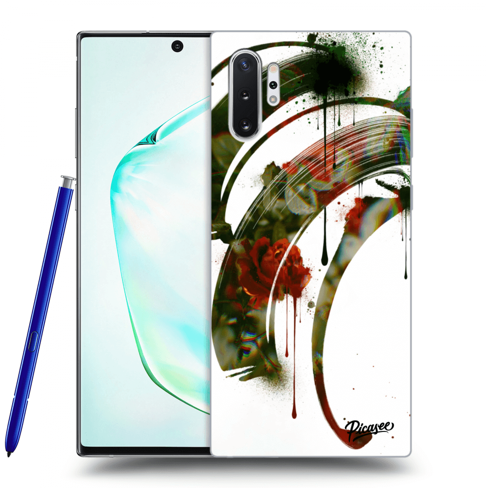 Picasee ULTIMATE CASE Samsung Galaxy Note 10+ N975F - készülékre - Roses white
