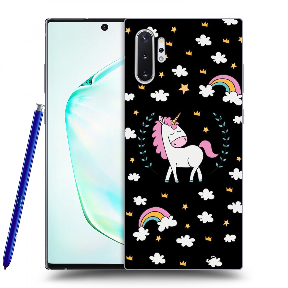 Picasee ULTIMATE CASE Samsung Galaxy Note 10+ N975F - készülékre - Unicorn star heaven