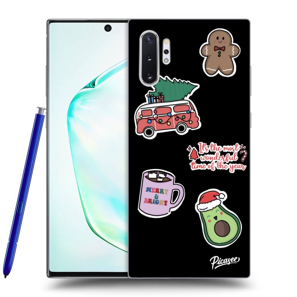 Picasee ULTIMATE CASE Samsung Galaxy Note 10+ N975F - készülékre - Christmas Stickers