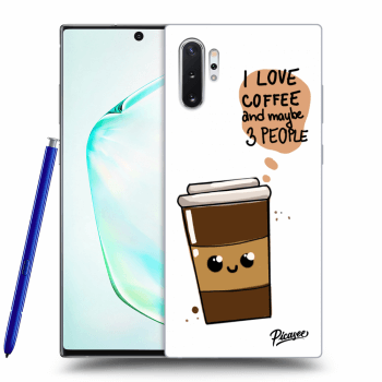 Szilikon tok erre a típusra Samsung Galaxy Note 10+ N975F - Cute coffee