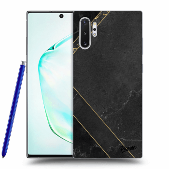 Szilikon tok erre a típusra Samsung Galaxy Note 10+ N975F - Black tile