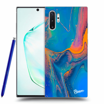 Szilikon tok erre a típusra Samsung Galaxy Note 10+ N975F - Rainbow