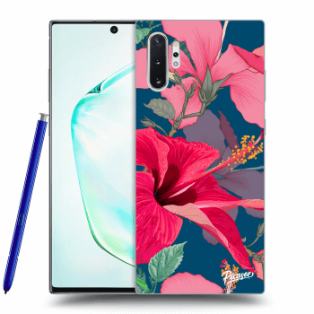 Szilikon tok erre a típusra Samsung Galaxy Note 10+ N975F - Hibiscus