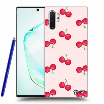 Szilikon tok erre a típusra Samsung Galaxy Note 10+ N975F - Cherries