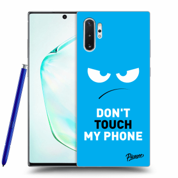 Picasee ULTIMATE CASE Samsung Galaxy Note 10+ N975F - készülékre - Angry Eyes - Blue